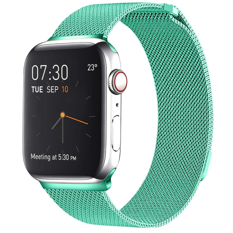 Magnetisches Edelstahl-Armband im Milanaise-Stil für Apple Watch Series 10 (42 mm), 9, 8 und 7 (41 mm), SE 3, SE 2, 6, SE, 5 und 4 (40 mm) sowie 3, 2 und 1 (38 mm) und weitere Modelle.
