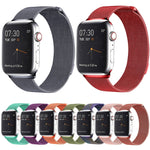 Magnetisches Edelstahl-Armband im Milanaise-Stil für Apple Watch Series 10 (42 mm), 9, 8 und 7 (41 mm), SE 3, SE 2, 6, SE, 5 und 4 (40 mm) sowie 3, 2 und 1 (38 mm) und weitere Modelle.