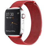 Magnetisches Edelstahl-Armband im Milanaise-Stil für Apple Watch Ultra 49 mm &amp; Watch Ultra 2 49 mm / Series 10 46 mm / 9 &amp; 8 &amp; 7 45 mm / SE 3 &amp; SE 2 &amp; 6 &amp; SE &amp; 5 &amp; 4 44 mm / 3 &amp; 2 &amp; 1 42 mm