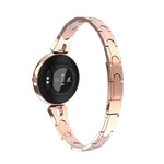 AK15 Modisches Smart-Armband für Damen, 1,08-Zoll-Farb-LCD-Bildschirm, IP67 wasserdicht, unterstützt Herzfrequenzmessung, Schlafüberwachung und Fernauslöser für Fotos