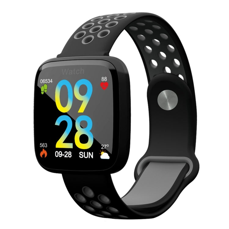 F15 Smart-Armband mit 1,3-Zoll-TFT-IPS-Farbbildschirm, unterstützt Anruferinnerung, Herzfrequenzmessung, Blutdruckmessung, Schlafüberwachung und Blutsauerstoffmessung.
