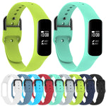 Smartwatch-Armband aus einfarbigem Silikon für Galaxy Fit-e