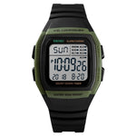 SKMEI 1278 Modische Outdoor 50m Wasserdichte Digitaluhr Studenten Sport Armbanduhr Unterstützt 5 Gruppen Wecker