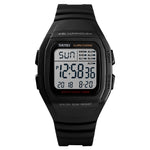 SKMEI 1278 Modische Outdoor 50m Wasserdichte Digitaluhr Studenten Sport Armbanduhr Unterstützt 5 Gruppen Wecker