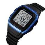 SKMEI 1278 Modische Outdoor 50m Wasserdichte Digitaluhr Studenten Sport Armbanduhr Unterstützt 5 Gruppen Wecker