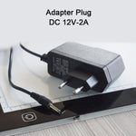 23W 12V LED Drei Helligkeitsstufen Dimmbares A2 Acryl-Leuchttablett Anime Skizzen Zeichenbrett, EU Stecker, EU Stecker