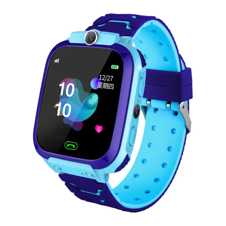Q12B Smartwatch mit 1,44-Zoll-Farbdisplay für Kinder, unterstützt LBS-Ortung, Zwei-Wege-Wahl, Erste-Hilfe-Funktion per Knopfdruck, Sprachüberwachung und die Setracker-App.