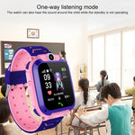 Q120 Smartwatch für Kinder mit 1,44-Zoll-Farbdisplay, IP67 wasserdicht, unterstützt LBS-Ortung, Zwei-Wege-Wahl, Erste-Hilfe-Funktion per Knopfdruck, Sprachüberwachung und die Setracker-App.