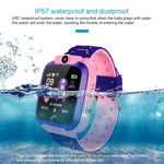 Q120 Smartwatch für Kinder mit 1,44-Zoll-Farbdisplay, IP67 wasserdicht, unterstützt LBS-Ortung, Zwei-Wege-Wahl, Erste-Hilfe-Funktion per Knopfdruck, Sprachüberwachung und die Setracker-App.
