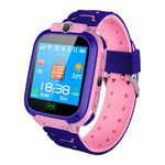 Q12 Smartwatch mit 1,44-Zoll-Farbdisplay für Kinder, nicht wasserdicht, unterstützt LBS-Ortung, Zwei-Wege-Wahl, SOS, Sprachüberwachung und die Setracker-App.