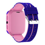 Q12 Smartwatch mit 1,44-Zoll-Farbdisplay für Kinder, nicht wasserdicht, unterstützt LBS-Ortung, Zwei-Wege-Wahl, SOS, Sprachüberwachung und die Setracker-App.