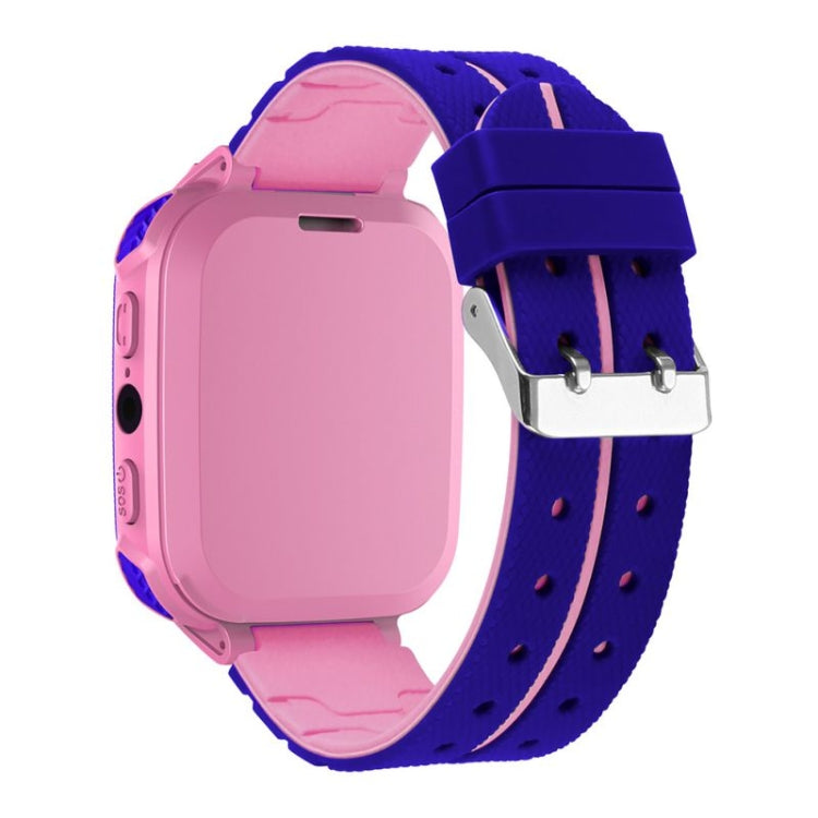 Q12 Smartwatch mit 1,44-Zoll-Farbdisplay für Kinder, nicht wasserdicht, unterstützt LBS-Ortung, Zwei-Wege-Wahl, SOS, Sprachüberwachung und die Setracker-App.
