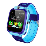 Q12 Smartwatch mit 1,44-Zoll-Farbdisplay für Kinder, nicht wasserdicht, unterstützt LBS-Ortung, Zwei-Wege-Wahl, SOS, Sprachüberwachung und die Setracker-App.