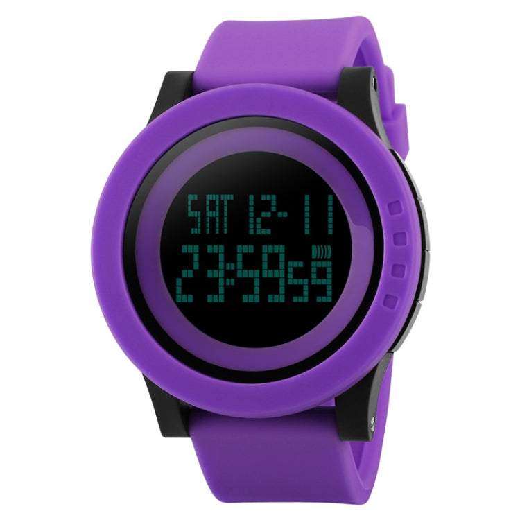 SKMEI 1142 Multifunktionale Herren Outdoor Sport Wasserdichte Digitaluhr mit Nachtleuchtfunktion und Silikonarmband