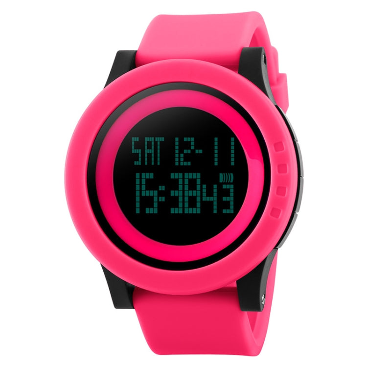 SKMEI 1142 Multifunktionale Herren Outdoor Sport Wasserdichte Digitaluhr mit Nachtleuchtfunktion und Silikonarmband
