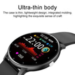 ZL02D 1,28 Zoll IP67 Wasserdichte Smartwatch mit Stahlband Unterstützung der Herzfrequenzüberwachung, Stahlband (Blau), Stahlband (Schwarz), Stahlband (Pink), Stahlband (Gold)