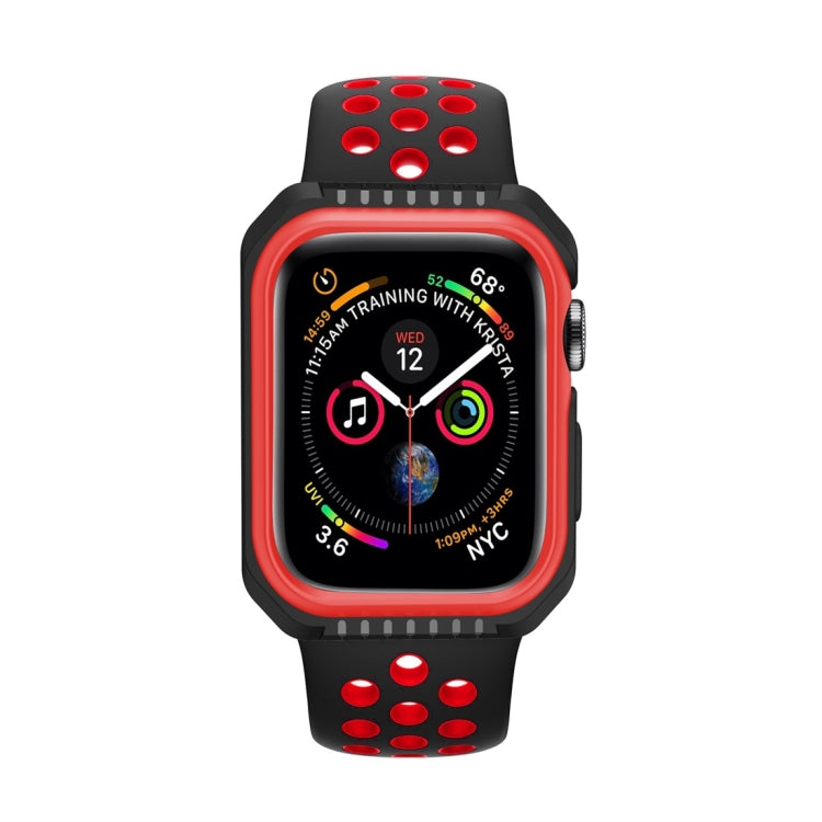 Stoßfeste, zweifarbige Schutzhülle für Smartwatches für Apple Watch Series 3 / 2 / 1 38mm, für Apple Watch Series 3 / 2 / 1 38mm (Schwarz Gelb), für Apple Watch Series 3 / 2 / 1 38mm (Rot Schwarz), für Apple Watch Series 3 / 2 / 1 38mm (Weiß Blau)