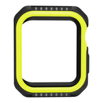 Stoßfeste, zweifarbige Schutzhülle für Smartwatches für Apple Watch Series 3 / 2 / 1 38mm, für Apple Watch Series 3 / 2 / 1 38mm (Schwarz Gelb), für Apple Watch Series 3 / 2 / 1 38mm (Rot Schwarz), für Apple Watch Series 3 / 2 / 1 38mm (Weiß Blau)