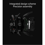 N6 Smartwatch mit 1,3-Zoll-TFT-Bildschirm, MTK2502C-Prozessor, Bluetooth 4.0, Silikonarmband, unterstützt Herzfrequenzmessung, Schrittzähler, Schlafüberwachung und Bewegungserinnerung. Erhältlich in Rot und Gelb.