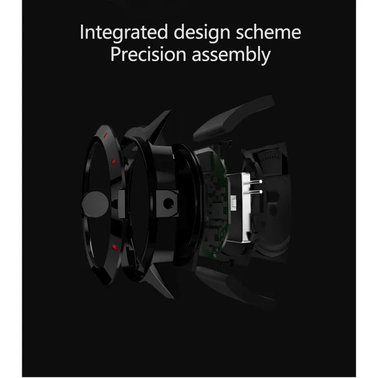 N6 Smartwatch mit 1,3-Zoll-TFT-Bildschirm, MTK2502C-Prozessor, Bluetooth 4.0, Silikonarmband, unterstützt Herzfrequenzmessung, Schrittzähler, Schlafüberwachung und Bewegungserinnerung. Erhältlich in Rot und Gelb.