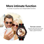 N6 Smartwatch mit 1,3-Zoll-TFT-Bildschirm, MTK2502C-Prozessor, Bluetooth 4.0, Silikonarmband, unterstützt Herzfrequenzmessung, Schrittzähler, Schlafüberwachung und Bewegungserinnerung. Erhältlich in Rot und Gelb.