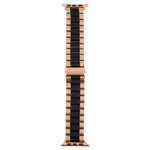 Edelstahl-Armband für Apple Watch Series 10 (42 mm), 9, 8 und 7 (41 mm), SE 3, SE 2, 6, SE, 5 und 4 (40 mm) sowie 3, 2 und 1 (38 mm).