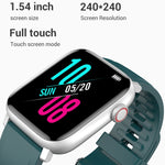 SE02 Bluetooth-Smartwatch für Sport, unterstützt Herzfrequenz-, Blutdruck-, Blutsauerstoffmessung, Schlafüberwachung und Bewegungserinnerung