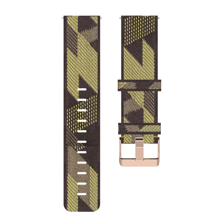 20mm Stripe Weave Nylon Wrist Strap Watch Band for Huami Amazfit GTR 42mm / GTS / BIP / BIP Lite