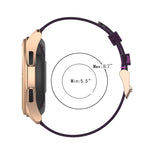 20 mm breites, gestreiftes Nylon-Armband für Galaxy Watch 42 mm, Galaxy Active/Active 2, Gear Sport, S2 Classic