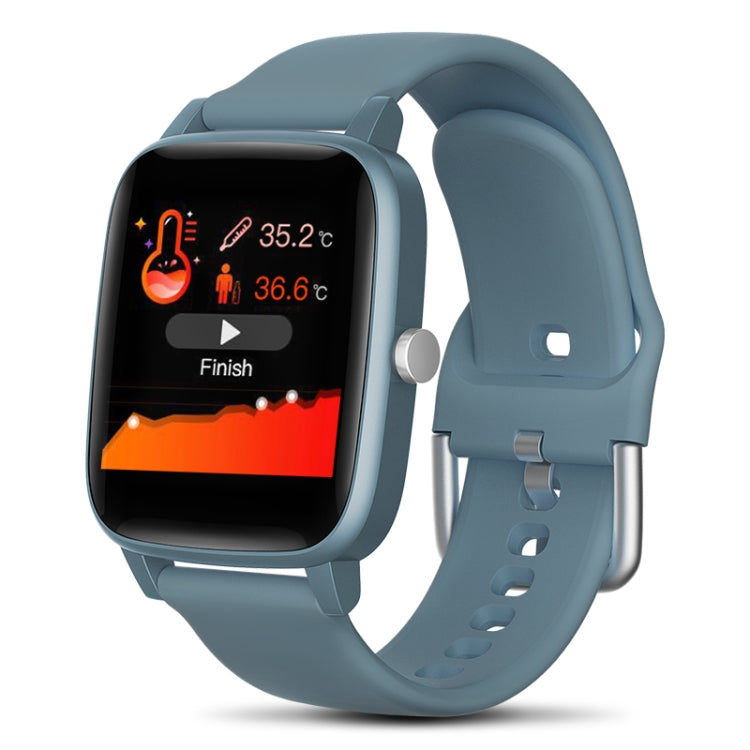 T98 Smartwatch mit 1,4-Zoll-Farbbildschirm, IP67 wasserdicht, unterstützt Körpertemperaturmessung / Herzfrequenzmessung / Blutdruckmessung / Bewegungserinnerung / Kalorienverbrauch