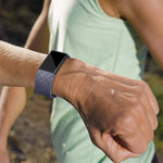 Verstellbares Sportarmband mit Diamantmuster für FITBIT Charge 2, Größe: S, 10,5 x 8,5 cm