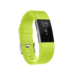 Verstellbares Sportarmband mit Diamantmuster für FITBIT Charge 2, Größe: S, 10,5 x 8,5 cm