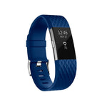 Verstellbares Sportarmband mit Diamantmuster für FITBIT Charge 2, Größe: S, 10,5 x 8,5 cm