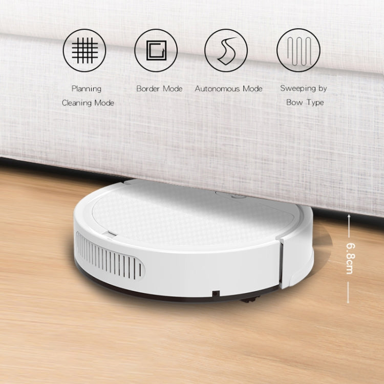 BOWAI OB8S Household Intelligent Path Charging Sweeping Robot, OB8S (White), OB8S (Black)
