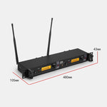 XTUGA IEM1200 Drahtloser Sender Bühnen-Sänger Ohrmonitor-System, Sender