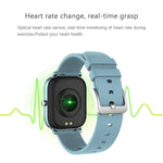 LOKMAT P8 Wasserdichte Gesundheits-Smartwatch mit 1,4-Zoll-Bildschirm, Schrittzähler, Schlafüberwachung und Herzfrequenzmessung