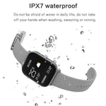 LOKMAT P8 Wasserdichte Gesundheits-Smartwatch mit 1,4-Zoll-Bildschirm, Schrittzähler, Schlafüberwachung und Herzfrequenzmessung