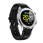 DT28 1,54 Zoll IP68 wasserdichte Smartwatch mit Silikonarmband, Bluetooth 4.2, unterstützt Anruferinnerung, Blutdruckmessung und Bezahlen über die Uhr
