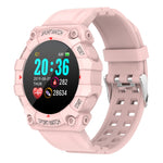 FD68 Sport-Smartwatch mit rundem 1,3-Zoll-Farbdisplay, unterstützt Herzfrequenzmessung und Multisport-Modus