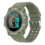 FD68 Sport-Smartwatch mit rundem 1,3-Zoll-Farbdisplay, unterstützt Herzfrequenzmessung und Multisport-Modus