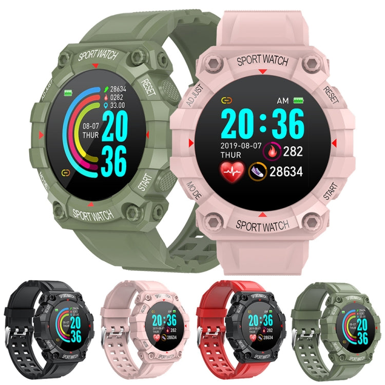 FD68 Sport-Smartwatch mit rundem 1,3-Zoll-Farbdisplay, unterstützt Herzfrequenzmessung und Multisport-Modus