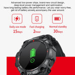 FD68 Sport-Smartwatch mit rundem 1,3-Zoll-Farbdisplay, unterstützt Herzfrequenzmessung und Multisport-Modus