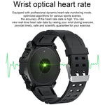 FD68 Sport-Smartwatch mit rundem 1,3-Zoll-Farbdisplay, unterstützt Herzfrequenzmessung und Multisport-Modus