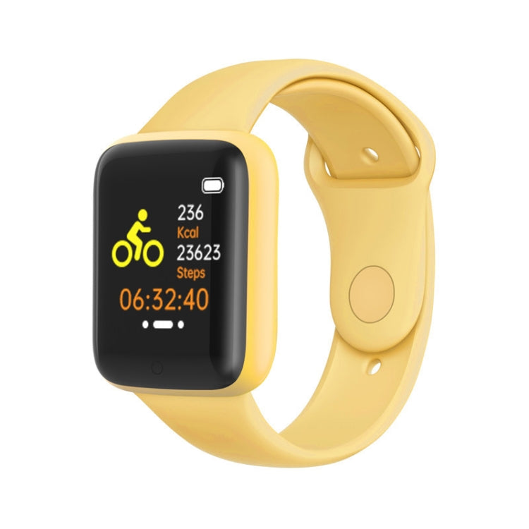 Y68M 1,44 Zoll Smartwatch, unterstützt Herzfrequenz-, Blutdruck- und Blutsauerstoffmessung