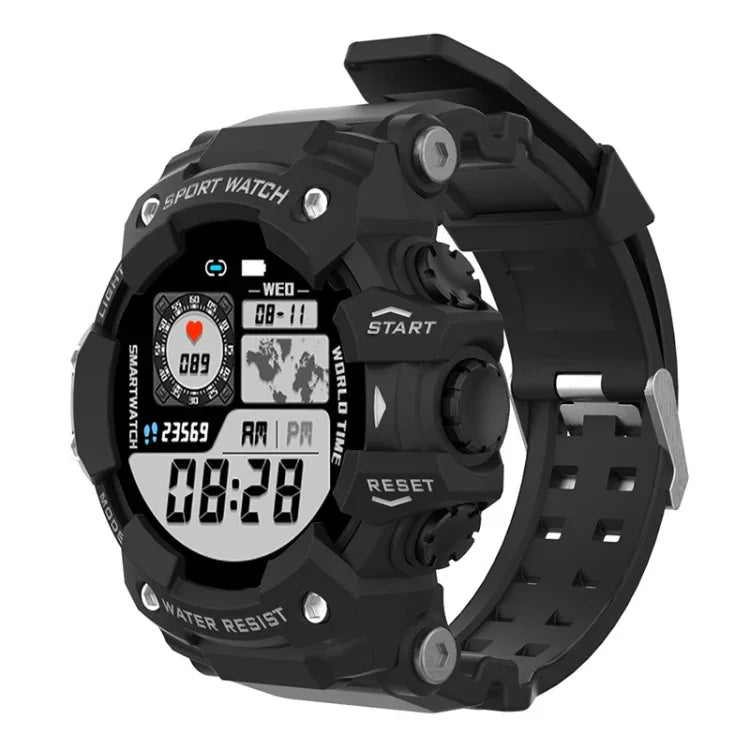 LC11 Outdoor-Sport-Smartwatch mit 1,28-Zoll-TFT-Bildschirm, IP68 wasserdicht, unterstützt Herzfrequenz- und Blutdruckmessung