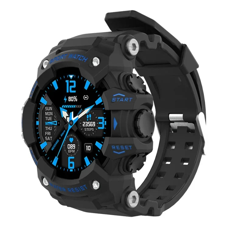 LC11 Outdoor-Sport-Smartwatch mit 1,28-Zoll-TFT-Bildschirm, IP68 wasserdicht, unterstützt Herzfrequenz- und Blutdruckmessung