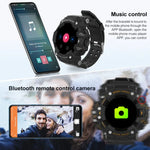 LC11 Outdoor-Sport-Smartwatch mit 1,28-Zoll-TFT-Bildschirm, IP68 wasserdicht, unterstützt Herzfrequenz- und Blutdruckmessung