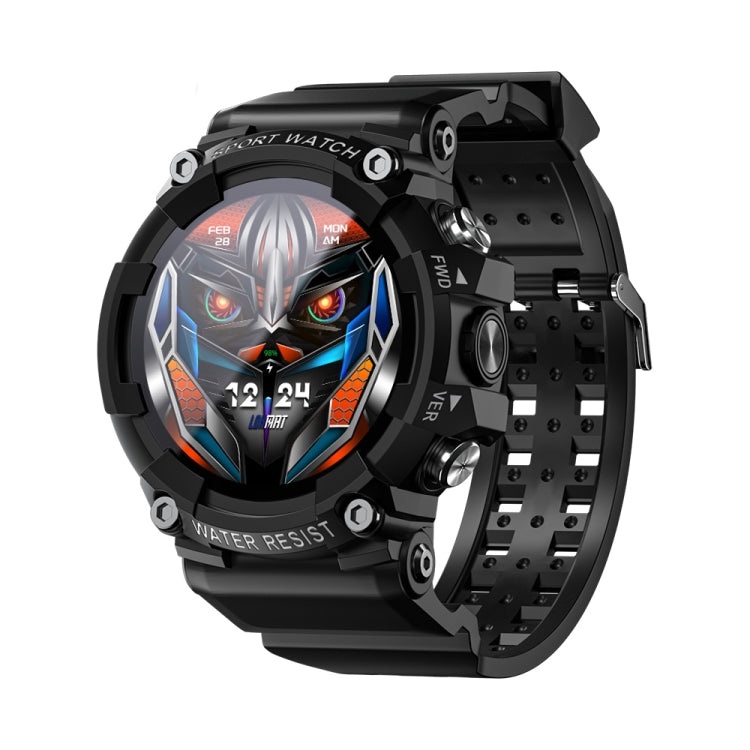 LOKMAT ATTACK 3 Sport- und Fitness-Smartwatch mit 1,28-Zoll-TFT-Bildschirm, unterstützt Bluetooth-Anrufe, ATTACK 3