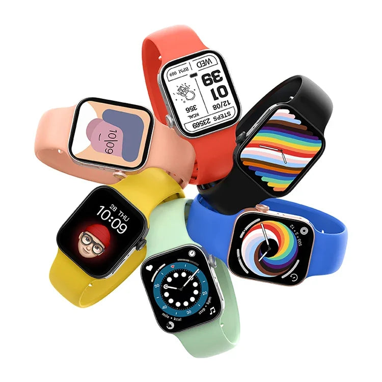 T500+MAX Smart-Armband mit 1,69 Zoll HD-Bildschirm, unterstützt Bluetooth-Anrufe und Herzfrequenzmessung