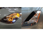 Car ABS Light Eyebrow For Nissan 350Z 2006-2009, For Nissan 350Z 2006-2009
